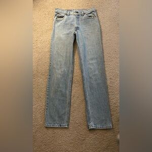 Levi's Vintage 509 Denim Jeans with Orange “R”Accent Tag.  Size 31x31.